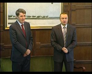 19.10.2009. - Žarko Obradović povodom potpisivanja Sporazuma o finansiranju udžbenika