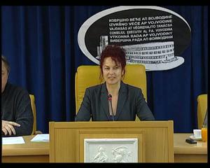 09.11.2009. - Ana Tomanova Makanova na konferenciji za novinare povodom godišnje regionalne nagrade UNICEF-a