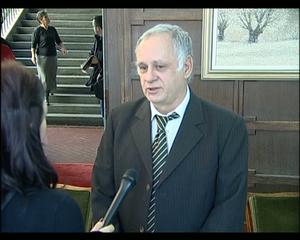 23.12.2009. - Dr Zoltan Jegeš povodom prijema studenta Miloša Stanića