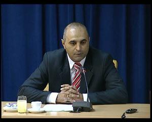 29.12.2009. - Duško Jovanović na godišnjoj konferenciji za novinare Kancelarije za inkluziju Roma
