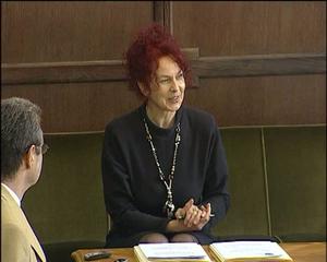 02.02.2010. - Ana Tomanova Makanova povodom potpisivanja ugovora sa predstavnicima Saveza gluvih i Saveza slepih Vojvodine
