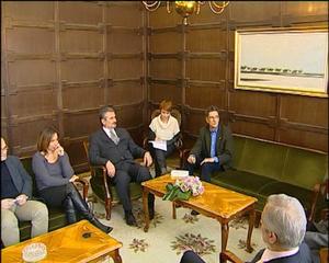 03.02.2009. - Milorad Đurić primio delegaciju izdavača iz Austrije i Nemačke