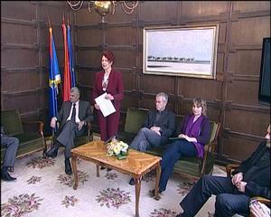17.02.2010. - Ana Tomanova Makanova povodom proglašenja dobitnika nagrade  Fonda 