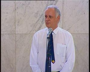 14.06.2010. - Prof. dr Zoltan Jegeš povodom otvaranja izložbe na temu – borba protiv narkomanije