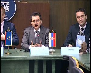 25.01.2011. - Božidar Đelić povodom potpisivanja ugovora o izgradnji Žeželjevog mosta