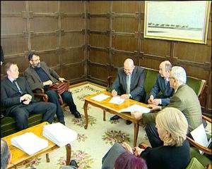 22.02.2011. - Nemi kadrovi sa potpisivanja ugovora o dodeli podsticajnih sredstava za sajamske nastupe