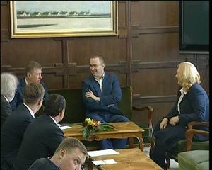 11.03.2011. - Dr Bojan Pajtić primio delegaciju zvaničnika iz regiona Kirovohrad - pokrivanje