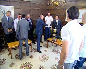 17.05.2011. - Susret predsednika Pajtića sa igračima Rukometnog kluba 