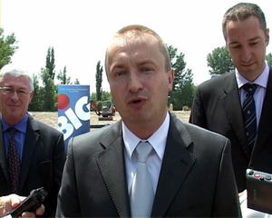 06.06.2011. - Dr Bojan Pajtić povodom početka izgradnje tržnog centra BIG